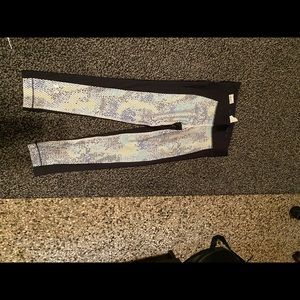 Snakeskin leggings!